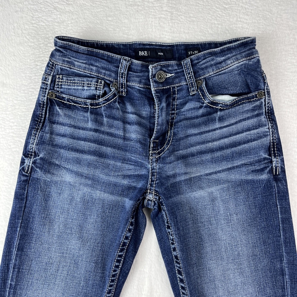Buckle BKE Jeans Womens 27x30 Blue Denim Wash Straight Leg Streetwear